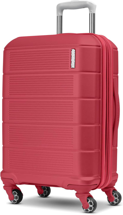 Stratum 2.0 Expandable Hardside Luggage with Spinner Wheels, Soft Coral, Carry-on