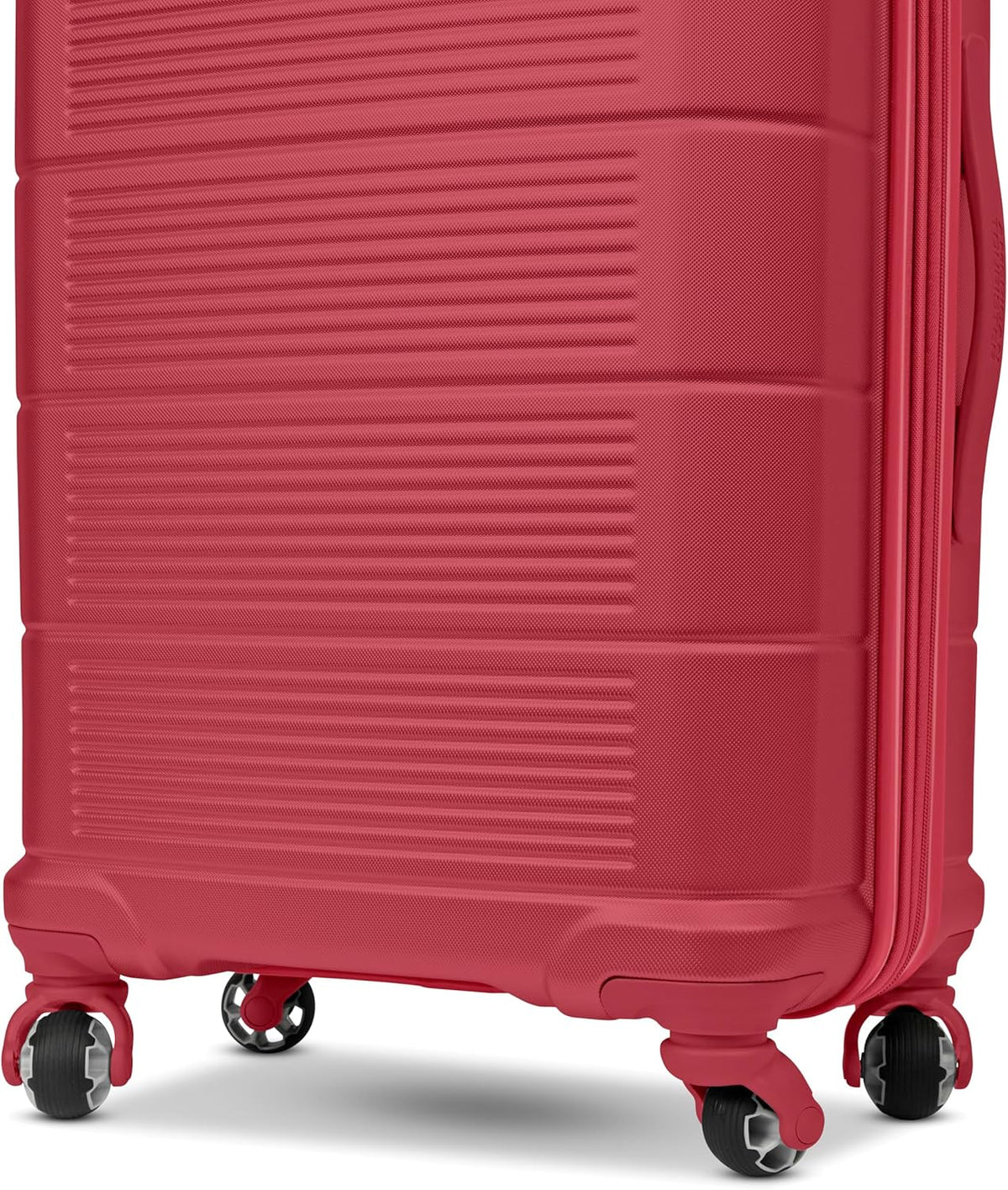 Stratum 2.0 Expandable Hardside Luggage with Spinner Wheels, Soft Coral, Carry-on