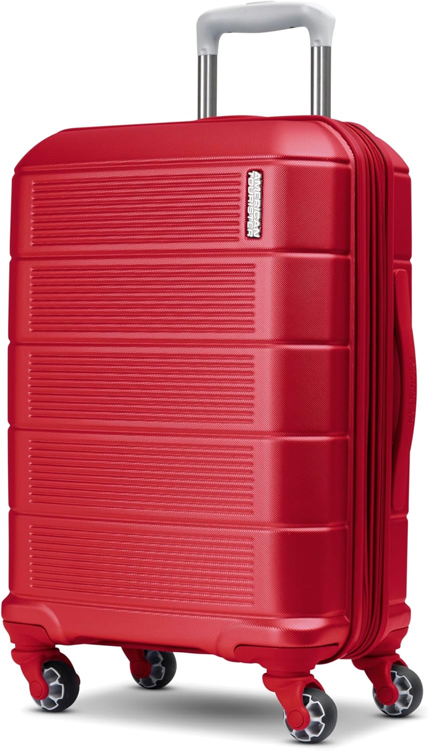 Stratum 2.0 Expandable Hardside Luggage with Spinner Wheels, Soft Coral, Carry-on