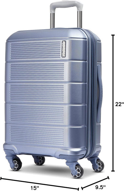 Stratum 2.0 Expandable Hardside Luggage with Spinner Wheels, Soft Coral, Carry-on