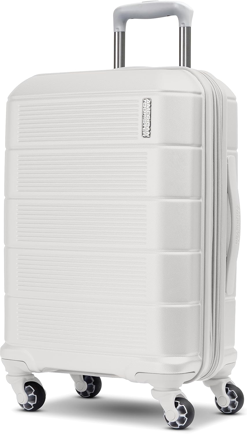 Stratum 2.0 Expandable Hardside Luggage with Spinner Wheels, Soft Coral, Carry-on