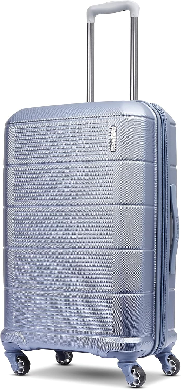 Stratum 2.0 Expandable Hardside Luggage with Spinner Wheels, Soft Coral, Carry-on