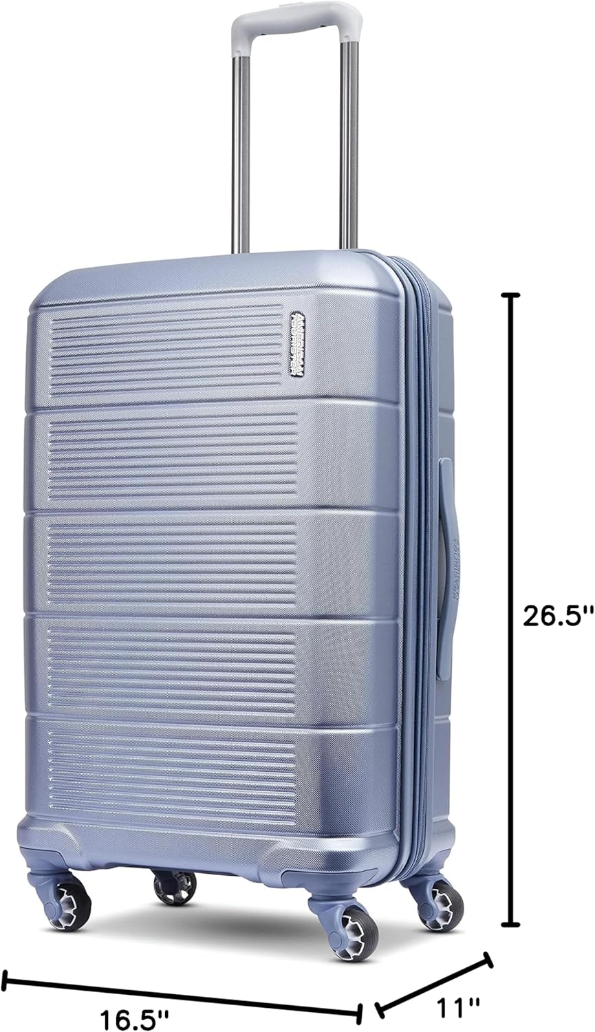 Stratum 2.0 Expandable Hardside Luggage with Spinner Wheels, Soft Coral, Carry-on