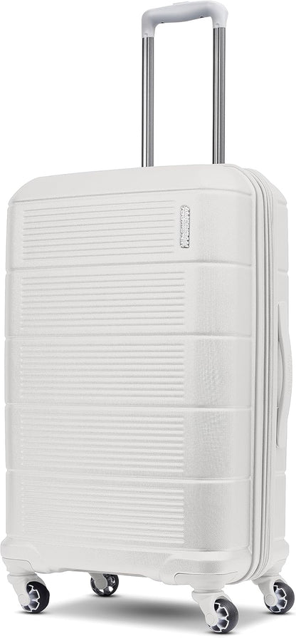 Stratum 2.0 Expandable Hardside Luggage with Spinner Wheels, Soft Coral, Carry-on