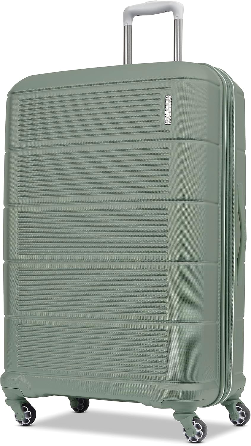 Stratum 2.0 Expandable Hardside Luggage with Spinner Wheels, Soft Coral, Carry-on
