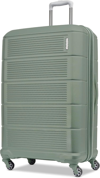 Stratum 2.0 Expandable Hardside Luggage with Spinner Wheels, Soft Coral, Carry-on