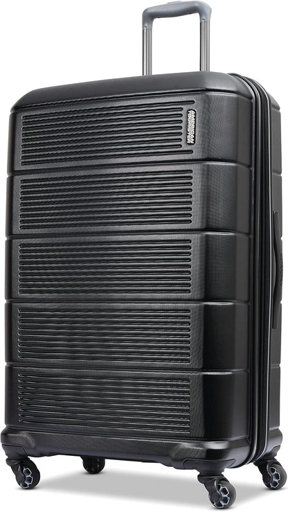 Stratum 2.0 Expandable Hardside Luggage with Spinner Wheels, Soft Coral, Carry-on