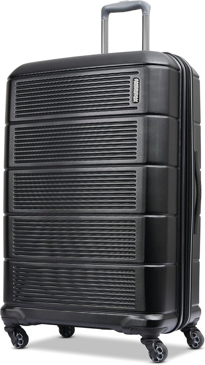 Stratum 2.0 Expandable Hardside Luggage with Spinner Wheels, Soft Coral, Carry-on
