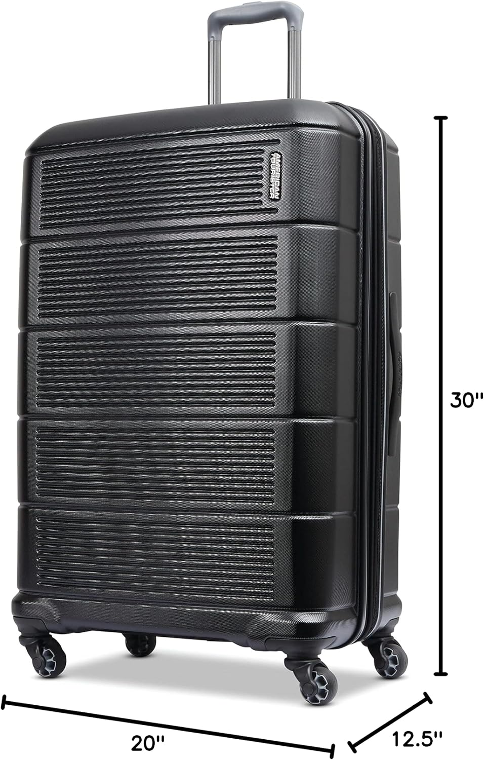 Stratum 2.0 Expandable Hardside Luggage with Spinner Wheels, Soft Coral, Carry-on
