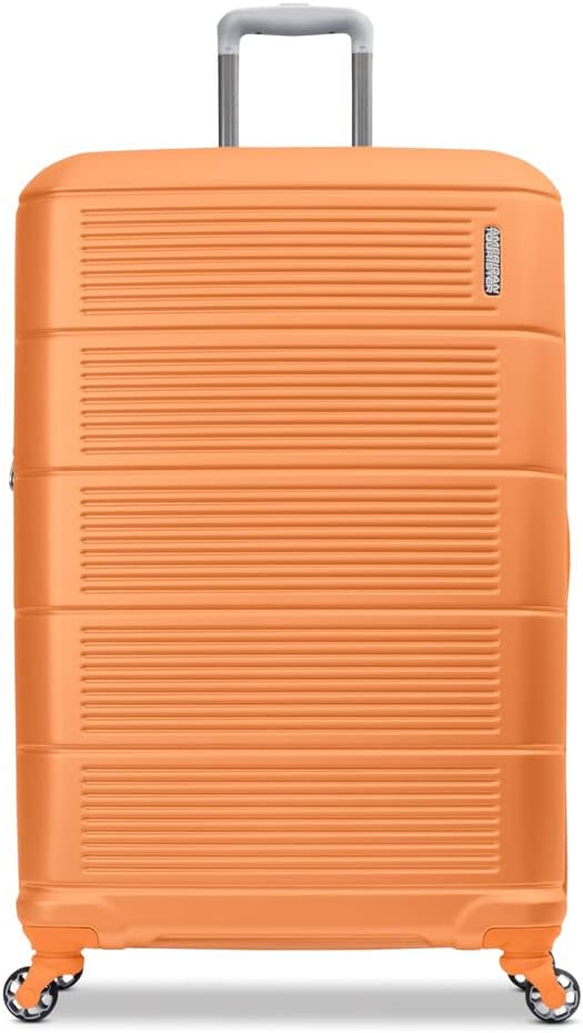 Stratum 2.0 Expandable Hardside Luggage with Spinner Wheels, Soft Coral, Carry-on