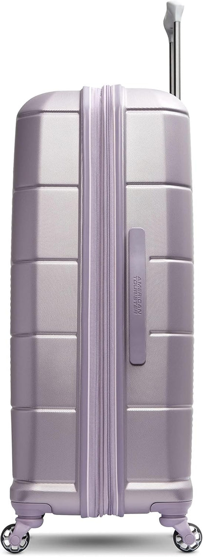 Stratum 2.0 Expandable Hardside Luggage with Spinner Wheels, Soft Coral, Carry-on
