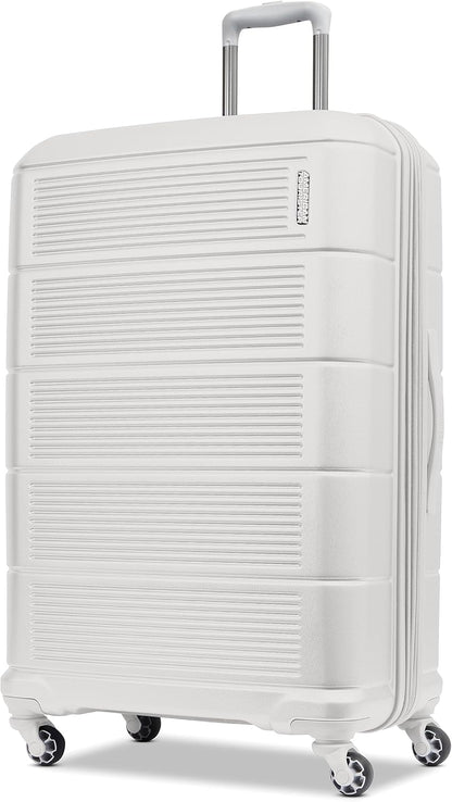 Stratum 2.0 Expandable Hardside Luggage with Spinner Wheels, Soft Coral, Carry-on