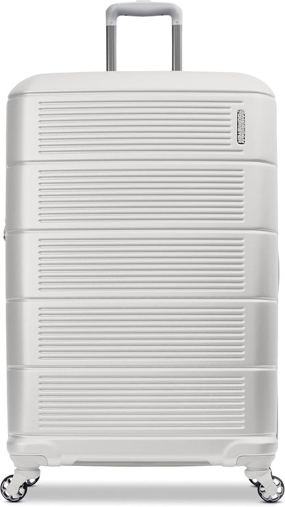 Stratum 2.0 Expandable Hardside Luggage with Spinner Wheels, Soft Coral, Carry-on
