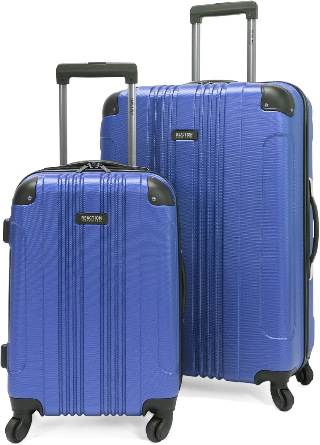 REACTION Out of Bounds Lightweight Hardshell 4-Wheel Spinner Luggage, Mint Blue, 20-Inch Carry On
