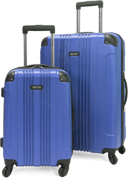 REACTION Out of Bounds Lightweight Hardshell 4-Wheel Spinner Luggage, Mint Blue, 20-Inch Carry On