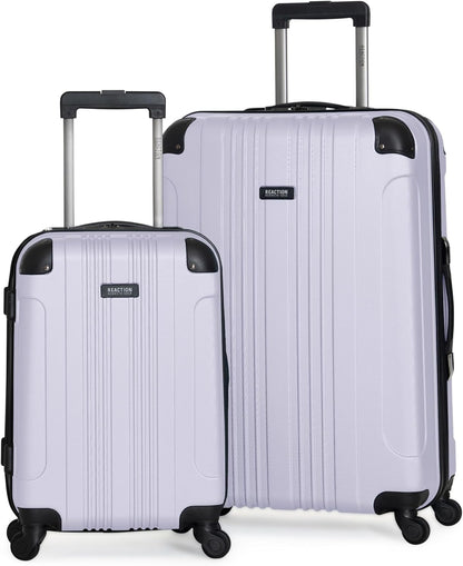 REACTION Out of Bounds Lightweight Hardshell 4-Wheel Spinner Luggage, Mint Blue, 20-Inch Carry On