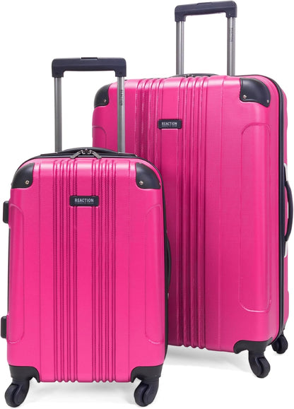 REACTION Out of Bounds Lightweight Hardshell 4-Wheel Spinner Luggage, Mint Blue, 20-Inch Carry On