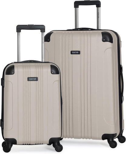 REACTION Out of Bounds Lightweight Hardshell 4-Wheel Spinner Luggage, Mint Blue, 20-Inch Carry On