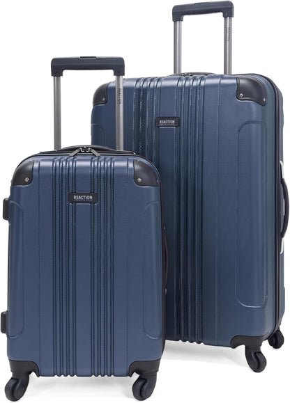 REACTION Out of Bounds Lightweight Hardshell 4-Wheel Spinner Luggage, Mint Blue, 20-Inch Carry On