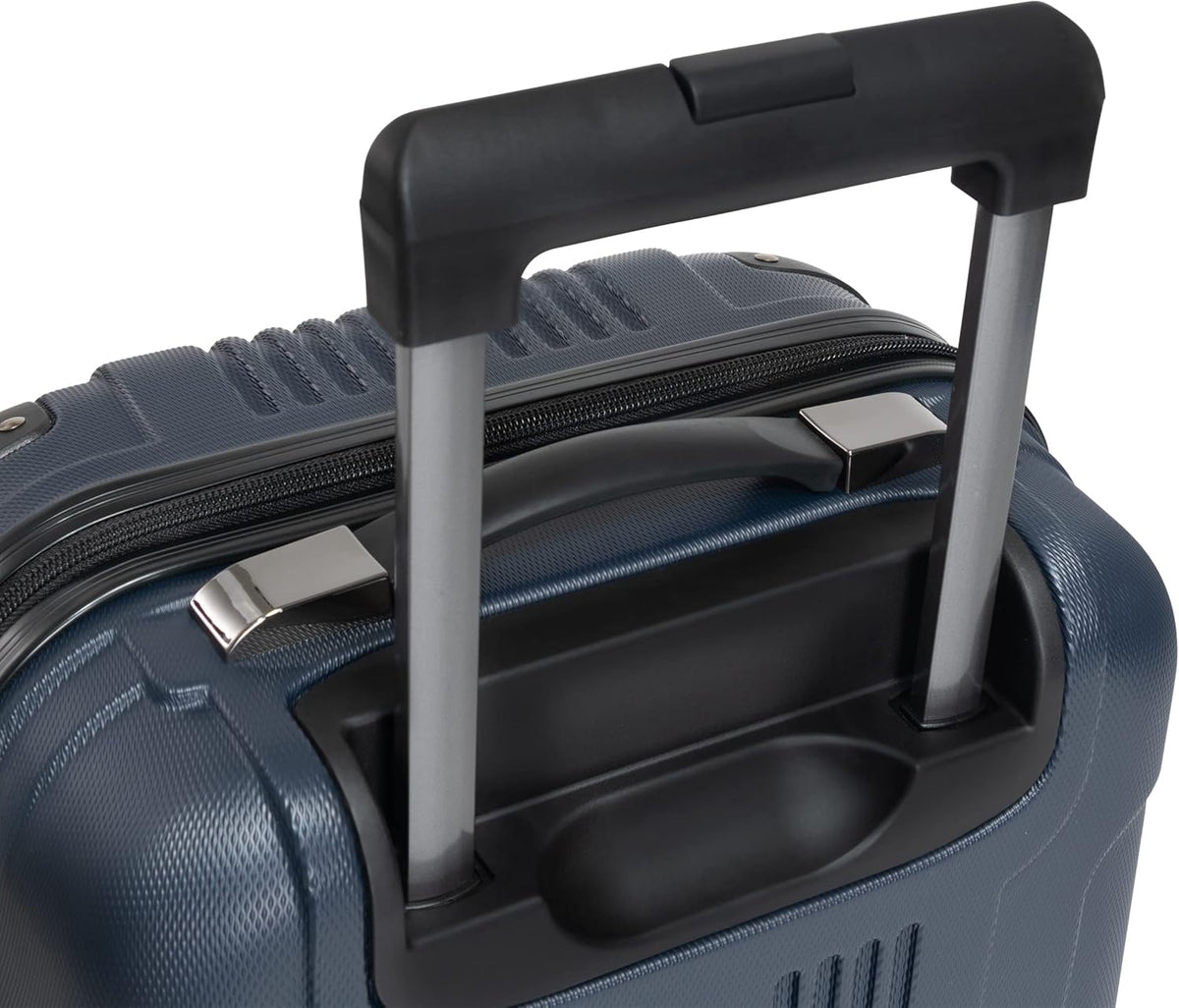 REACTION Out of Bounds Lightweight Hardshell 4-Wheel Spinner Luggage, Mint Blue, 20-Inch Carry On