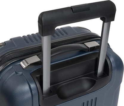 REACTION Out of Bounds Lightweight Hardshell 4-Wheel Spinner Luggage, Mint Blue, 20-Inch Carry On