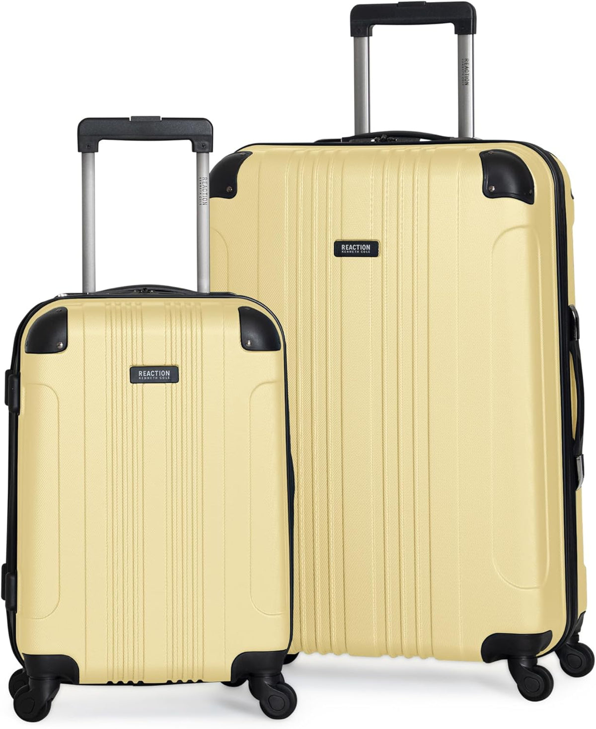 REACTION Out of Bounds Lightweight Hardshell 4-Wheel Spinner Luggage, Mint Blue, 20-Inch Carry On