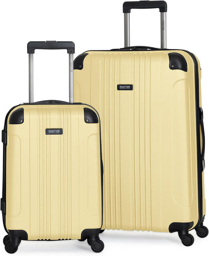 REACTION Out of Bounds Lightweight Hardshell 4-Wheel Spinner Luggage, Mint Blue, 20-Inch Carry On