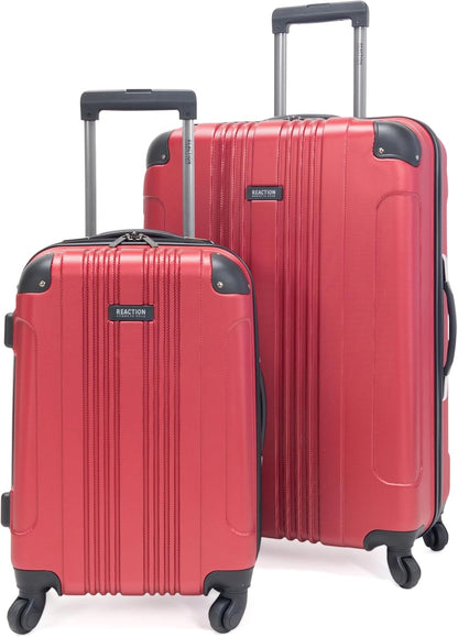 REACTION Out of Bounds Lightweight Hardshell 4-Wheel Spinner Luggage, Mint Blue, 20-Inch Carry On