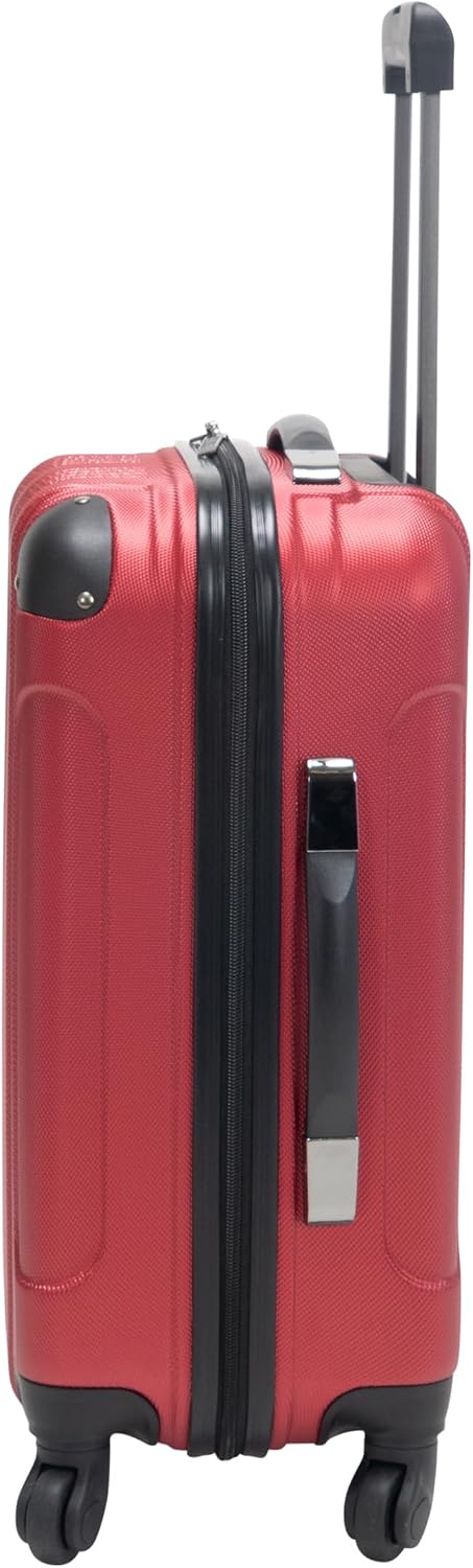 REACTION Out of Bounds Lightweight Hardshell 4-Wheel Spinner Luggage, Mint Blue, 20-Inch Carry On