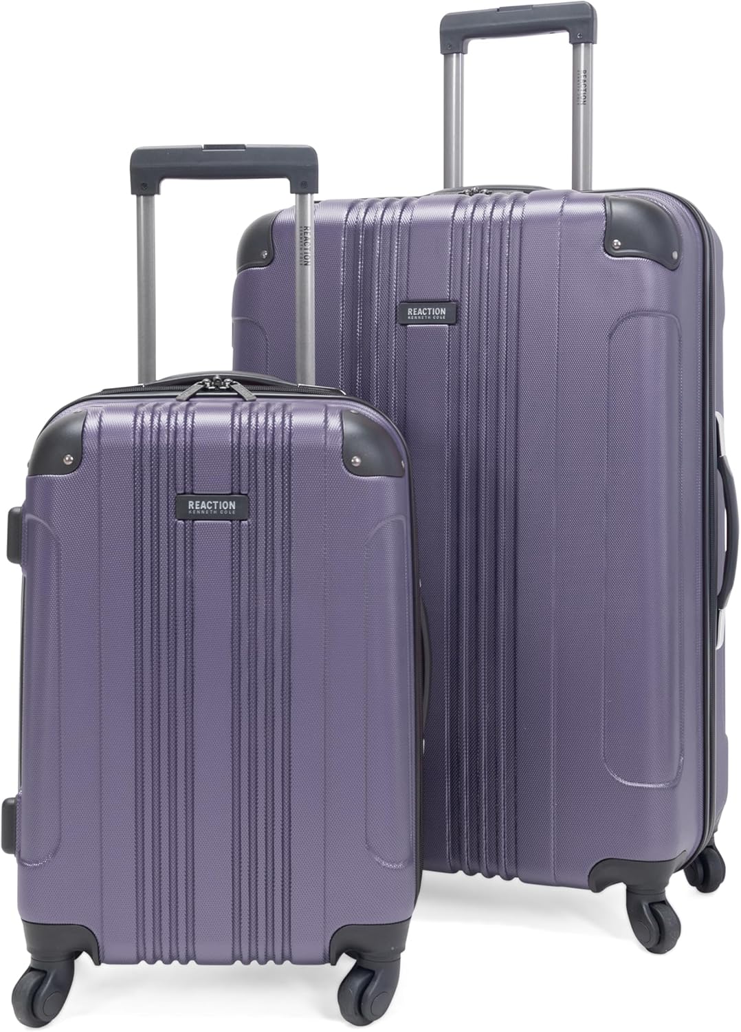 REACTION Out of Bounds Lightweight Hardshell 4-Wheel Spinner Luggage, Mint Blue, 20-Inch Carry On
