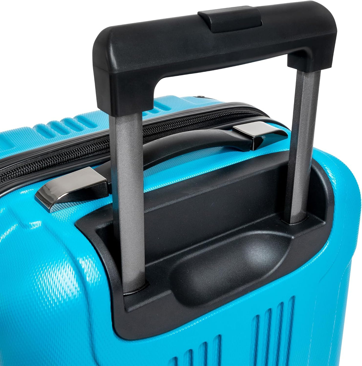 REACTION Out of Bounds Lightweight Hardshell 4-Wheel Spinner Luggage, Mint Blue, 20-Inch Carry On