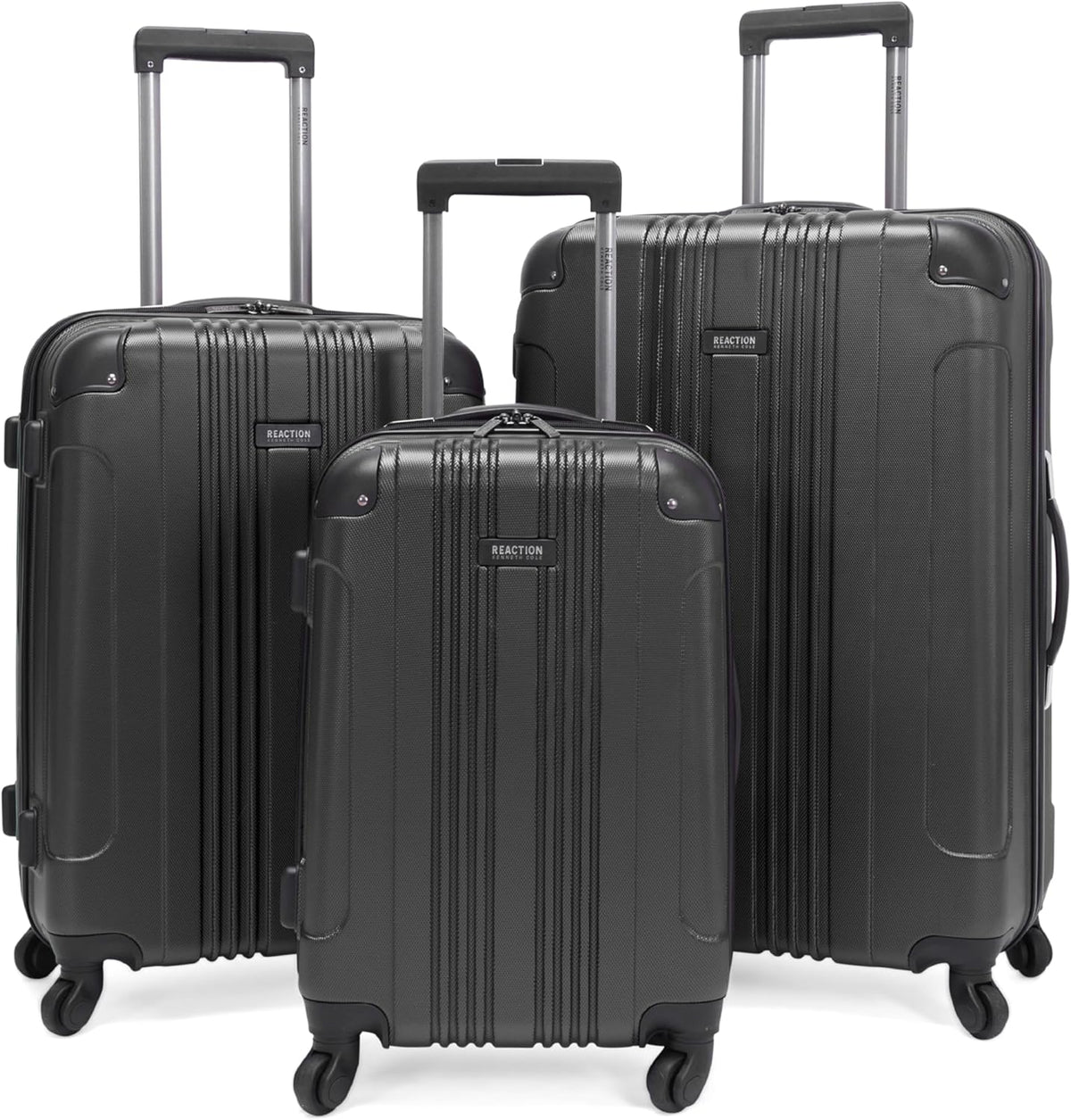 REACTION Out of Bounds Lightweight Hardshell 4-Wheel Spinner Luggage, Mint Blue, 20-Inch Carry On