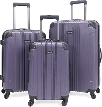 REACTION Out of Bounds Lightweight Hardshell 4-Wheel Spinner Luggage, Mint Blue, 20-Inch Carry On