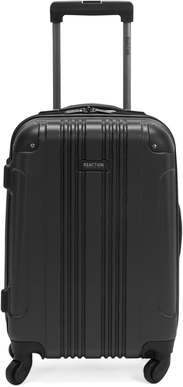 REACTION Out of Bounds Lightweight Hardshell 4-Wheel Spinner Luggage, Mint Blue, 20-Inch Carry On