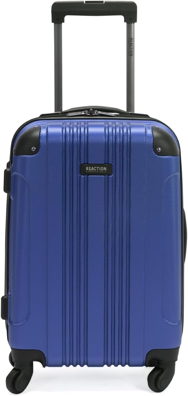 REACTION Out of Bounds Lightweight Hardshell 4-Wheel Spinner Luggage, Mint Blue, 20-Inch Carry On