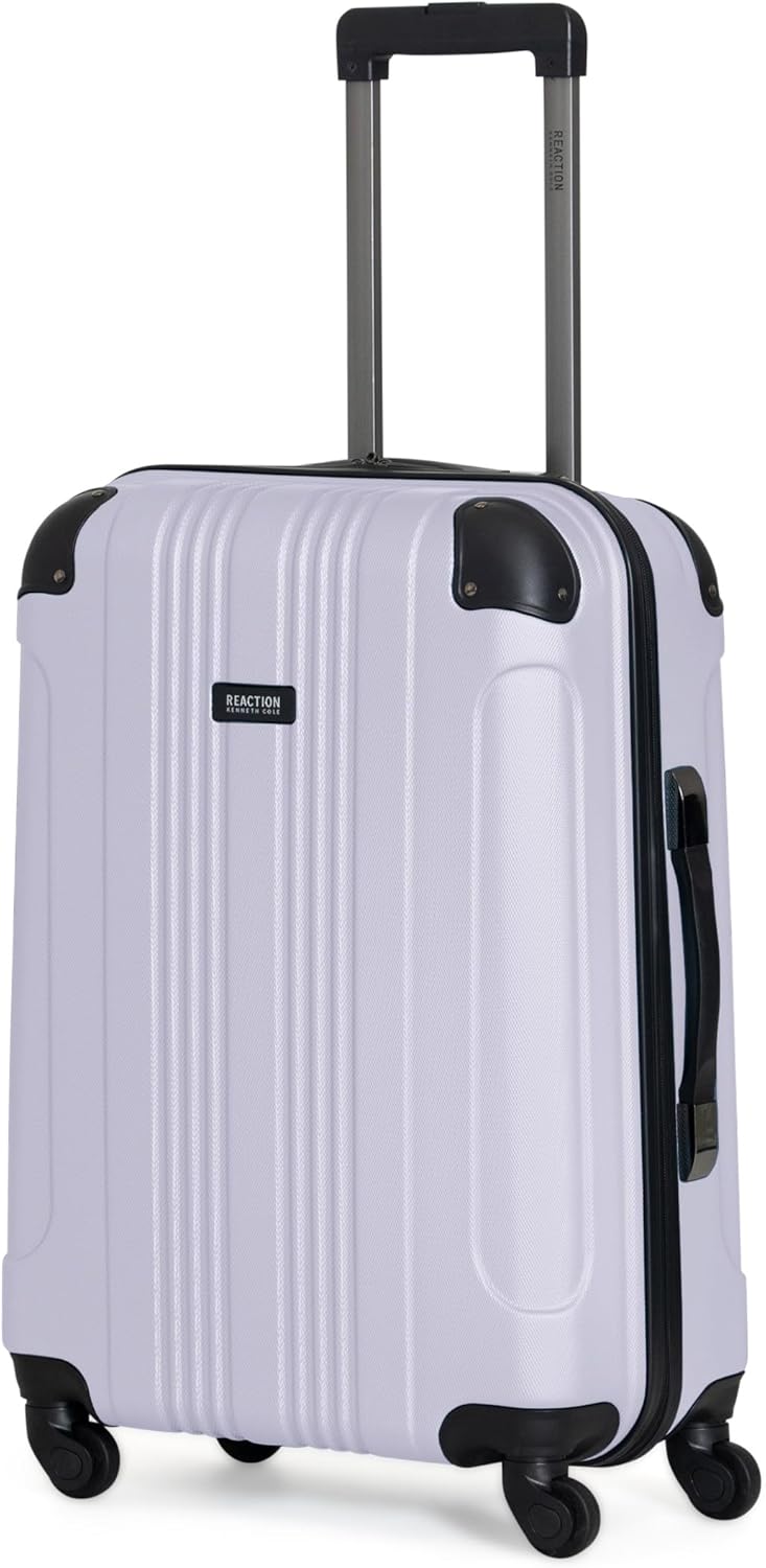 REACTION Out of Bounds Lightweight Hardshell 4-Wheel Spinner Luggage, Mint Blue, 20-Inch Carry On