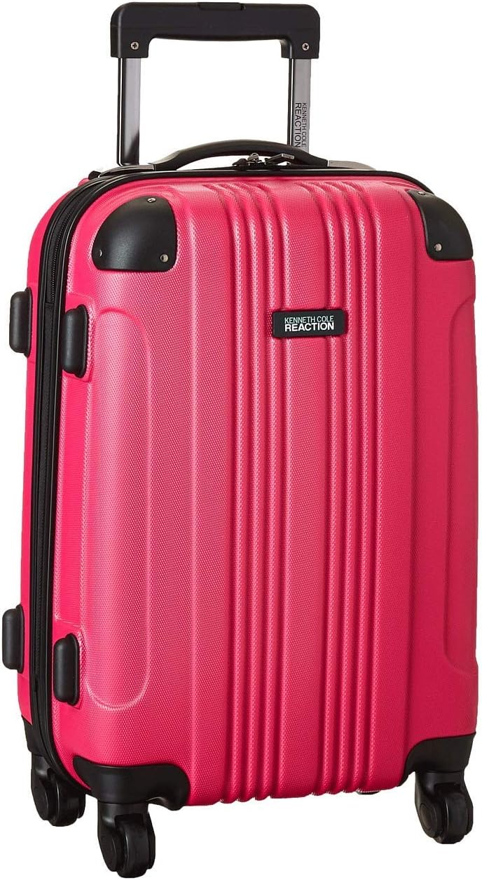 REACTION Out of Bounds Lightweight Hardshell 4-Wheel Spinner Luggage, Mint Blue, 20-Inch Carry On