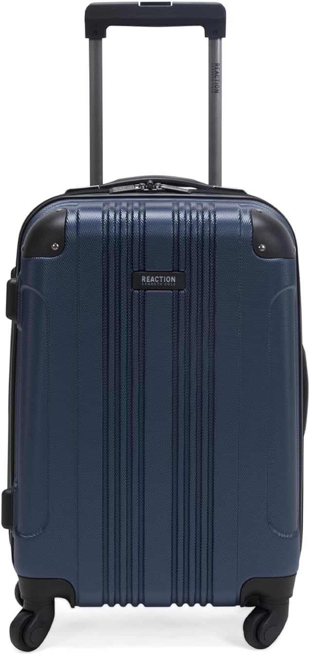 REACTION Out of Bounds Lightweight Hardshell 4-Wheel Spinner Luggage, Mint Blue, 20-Inch Carry On