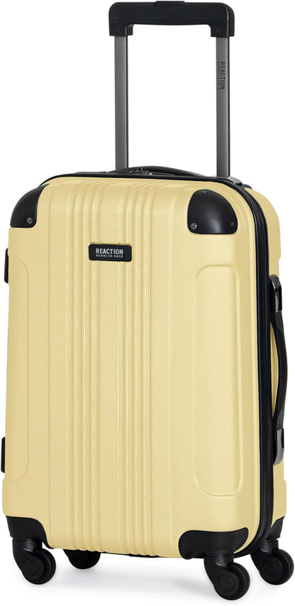 REACTION Out of Bounds Lightweight Hardshell 4-Wheel Spinner Luggage, Mint Blue, 20-Inch Carry On