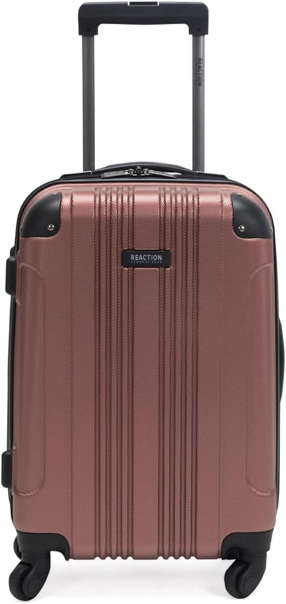 REACTION Out of Bounds Lightweight Hardshell 4-Wheel Spinner Luggage, Mint Blue, 20-Inch Carry On