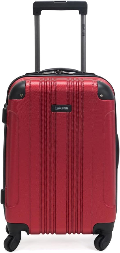 REACTION Out of Bounds Lightweight Hardshell 4-Wheel Spinner Luggage, Mint Blue, 20-Inch Carry On