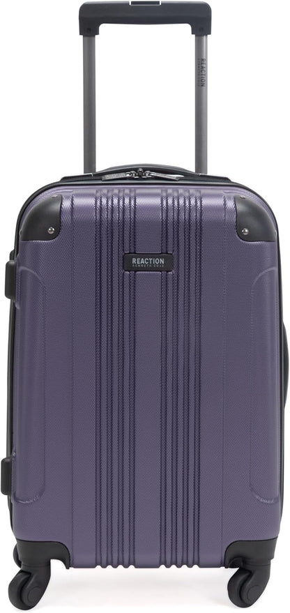 REACTION Out of Bounds Lightweight Hardshell 4-Wheel Spinner Luggage, Mint Blue, 20-Inch Carry On
