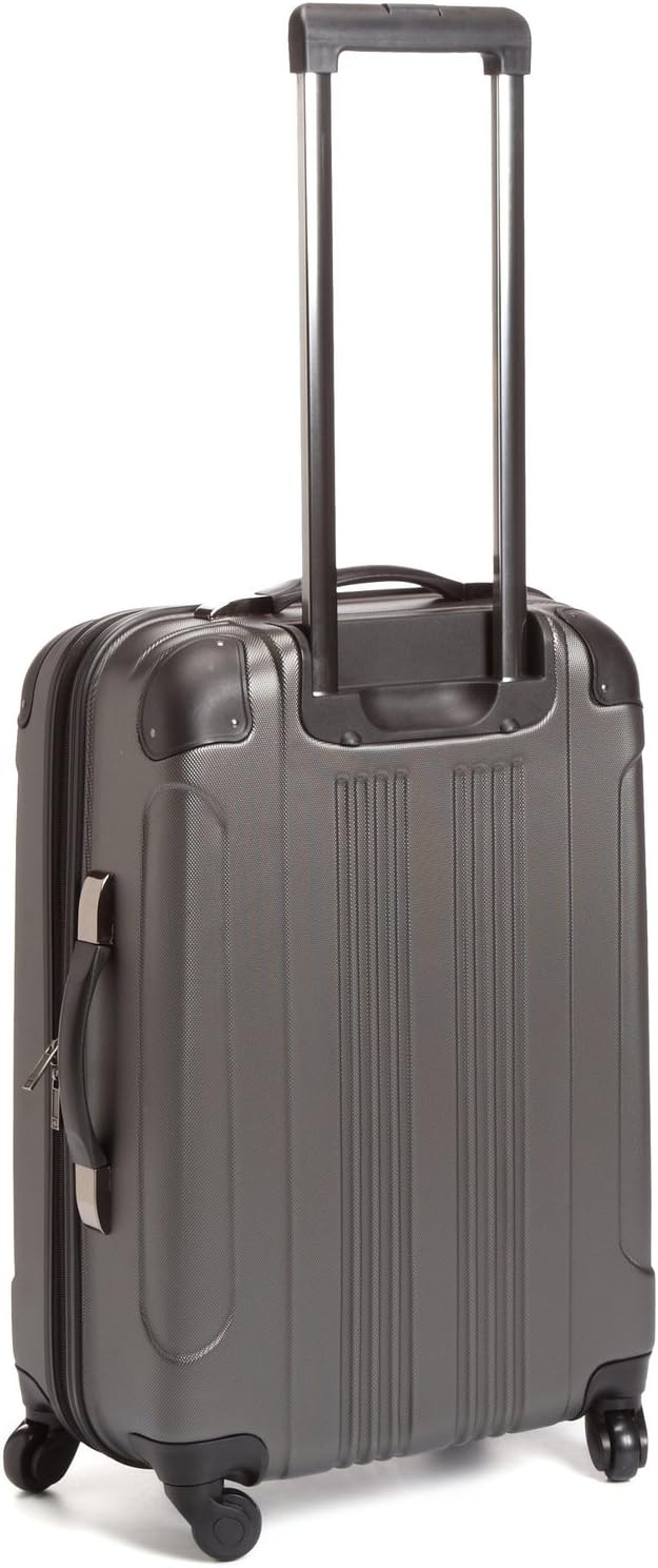 REACTION Out of Bounds Lightweight Hardshell 4-Wheel Spinner Luggage, Mint Blue, 20-Inch Carry On