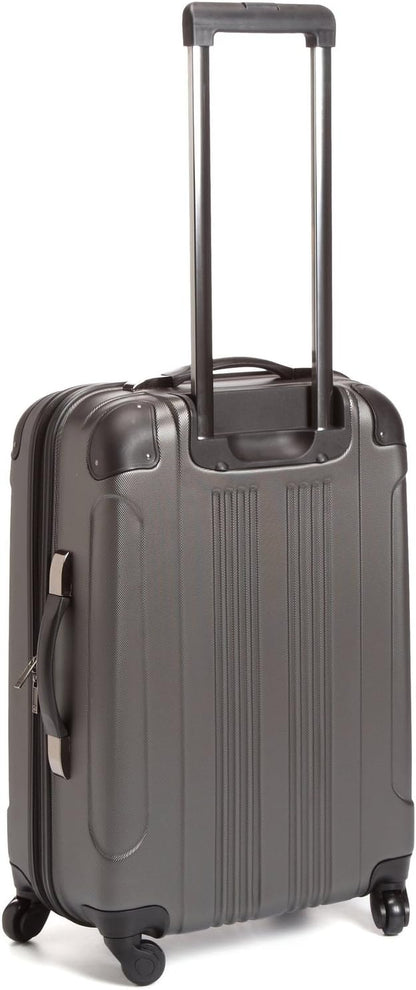 REACTION Out of Bounds Lightweight Hardshell 4-Wheel Spinner Luggage, Mint Blue, 20-Inch Carry On