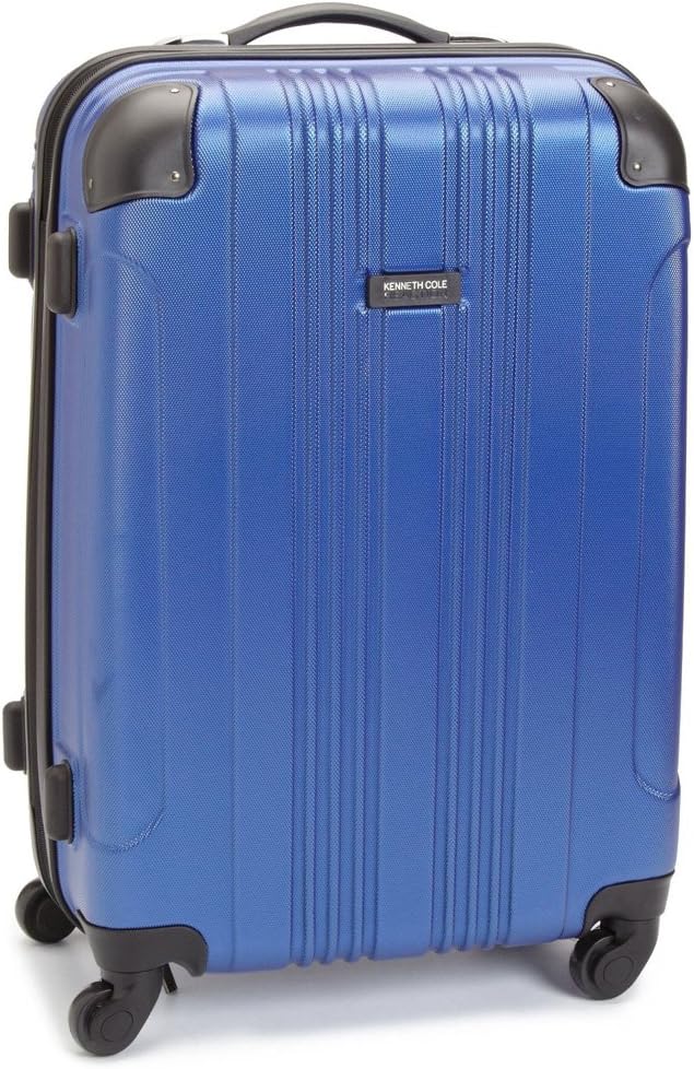 REACTION Out of Bounds Lightweight Hardshell 4-Wheel Spinner Luggage, Mint Blue, 20-Inch Carry On