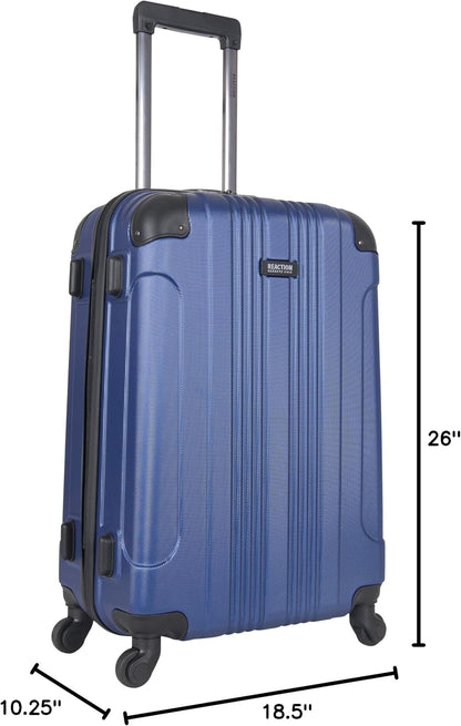REACTION Out of Bounds Lightweight Hardshell 4-Wheel Spinner Luggage, Mint Blue, 20-Inch Carry On