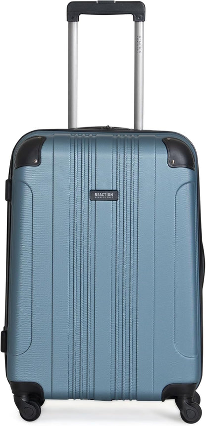REACTION Out of Bounds Lightweight Hardshell 4-Wheel Spinner Luggage, Mint Blue, 20-Inch Carry On