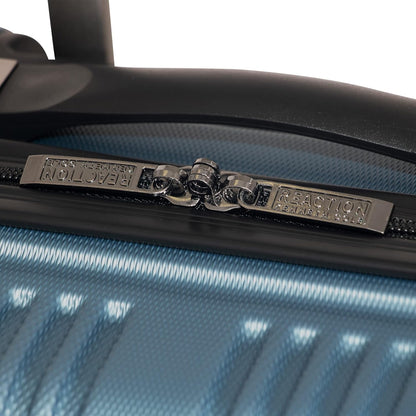 REACTION Out of Bounds Lightweight Hardshell 4-Wheel Spinner Luggage, Mint Blue, 20-Inch Carry On