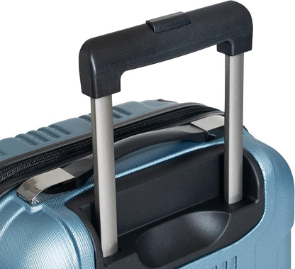 REACTION Out of Bounds Lightweight Hardshell 4-Wheel Spinner Luggage, Mint Blue, 20-Inch Carry On