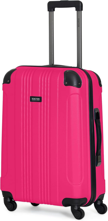REACTION Out of Bounds Lightweight Hardshell 4-Wheel Spinner Luggage, Mint Blue, 20-Inch Carry On